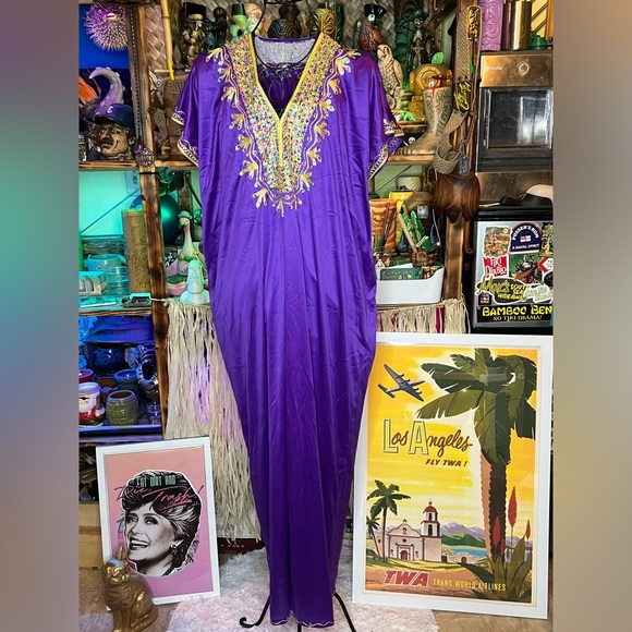Caftan Imaan Purple main image 0